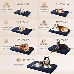 EHEYCIGA Orthopedic XXL Dog Beds for Jumbo Dogs