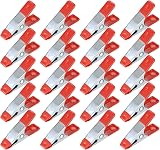 LJHOME Metal Spring Clamps 60 Pc Heavy Duty Rubber Coated 2 Inch