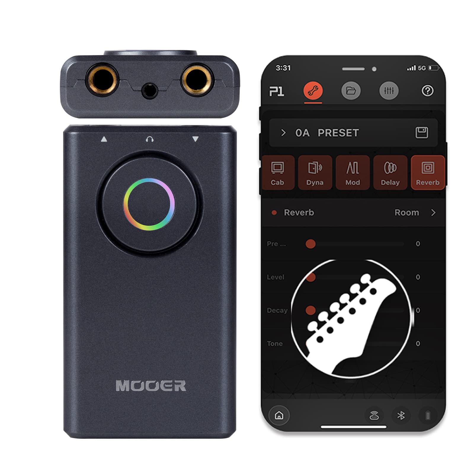 MOOER Prime P1 Multi-Effects Processor Headphone