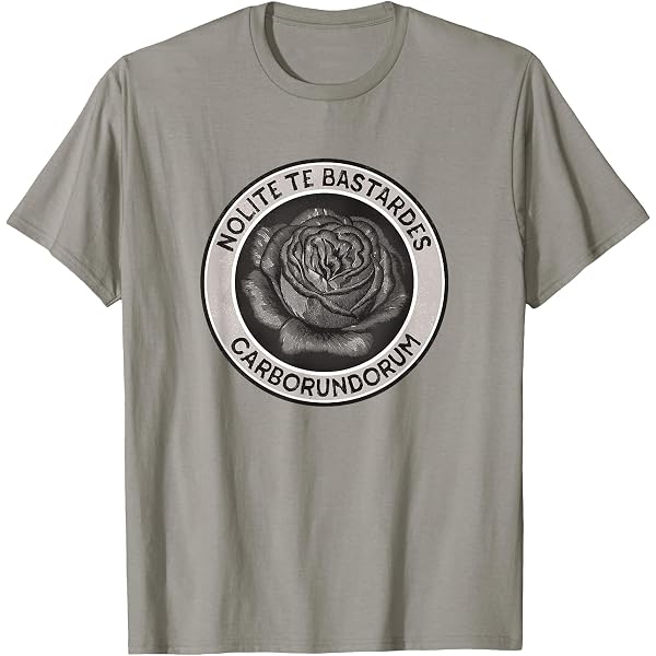 Women's 'Nolite Te Bastardes Carborundorum' T-Shirt - Handmaid's Tale Graphic Tee, Vintage Style, Grey - View #5