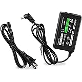 PSP Charger, Replacement AC Adapter Power Supply Wall Charger Compatible with Sony PSP-110 PSP-1001 PSP 1000 / PSP Slim & Lit