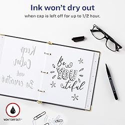 Avery Marks-A-Lot Permanent Markers, Pen-Style