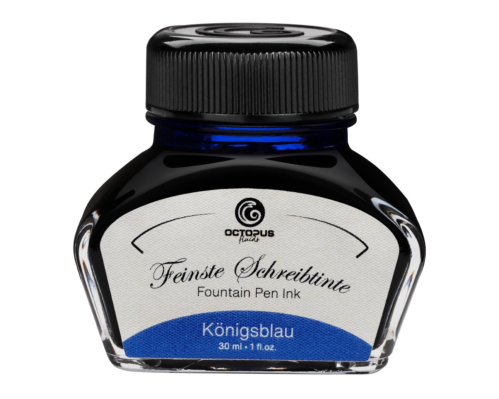 OCTOPUS® Finest Fountain Pen Ink ( 30 Milliliter ) - Royal Blue, Erasable