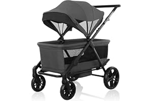 Evenflo Omni Crew Stroller Wagon - Oyster Gray