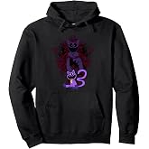 Poppy Playtime Catnap Shows His Bigger Body In The Shadows Pullover Hoodie