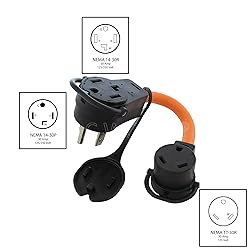 AC WORKS 30-Amp 4-Prong Dryer Outlet 14-30