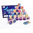24 Pieces Galaxy Slime,Mini Slime Party Favors for Kids, Non-Sticky,Great Sludge Toys for Girls and Boys,Party Favors for Kids 4-12, Stress & Anxiety Relief, Wet, Goodie Bag Stuffers.