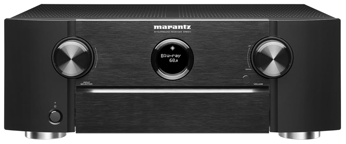 Marantz SR-6011-R Refurbished AV Audio & Video Component Receiver, Black