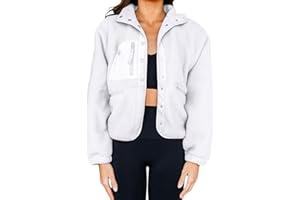 Aoang Womens Winter Coats Casual Lapel Long Sleeve Fleece Faux Fur Jacket