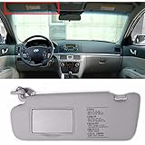 Amazon Com New Genuine 2006 2008 Hyundai Sonata Sun Visor Passenger Side Gray W Sunroof Automotive