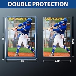 2000 Card Sleeves Top Loaders for Cards, Premium