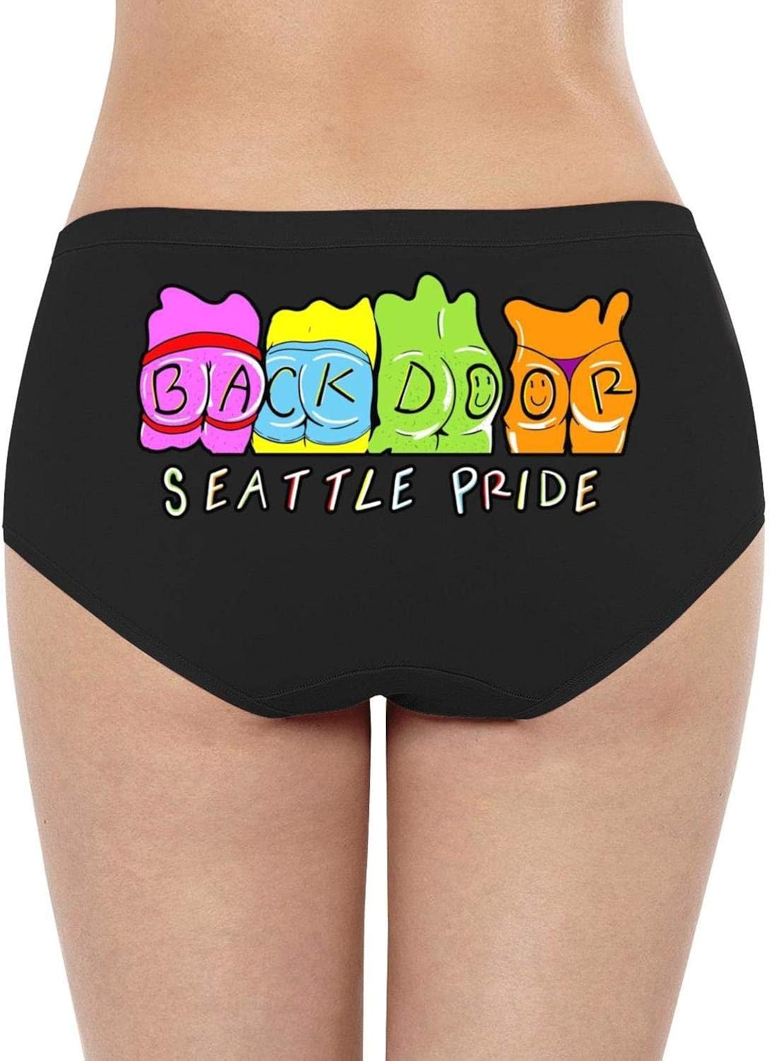 Backdoor Seattle Pride Parade Gay Rainbow Women's Bikini Panty Super