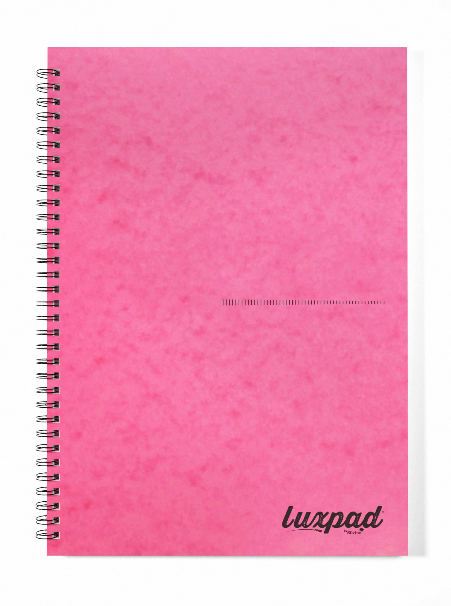 Silvine Luxpad 120 Page A4 FSC Wirebound Notebook with Durable Pressboard Covers - Single