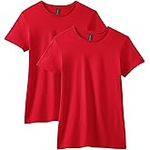 Gildan Womens Softstyle Cotton T-Shirt, Style G64000l, Multipack
