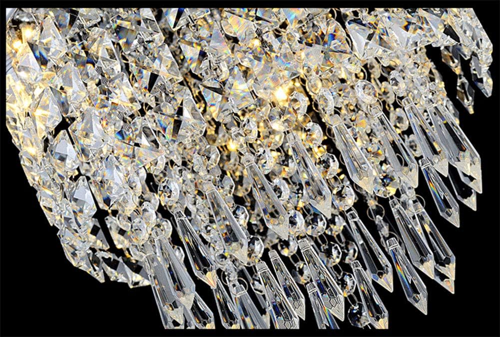 Hile Lighting KU300074 Modern Chandelier Crystal Ball Fixture Pendant Ceiling Lamp H10.43" X W8.66", 1 Light - - 