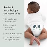Kit & Kin Premium Baby Nappies Size 2 4-8 kgs Pack 152 Hypoallergenic view 3
