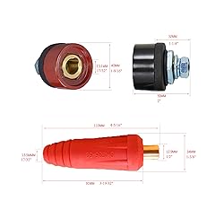 RIVERWELD TIG Welding Cable Panel Connector Plug