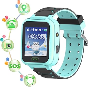 YENISEY Rastreador de GPS para niños Smart Watch a Prueba de Agua ...
