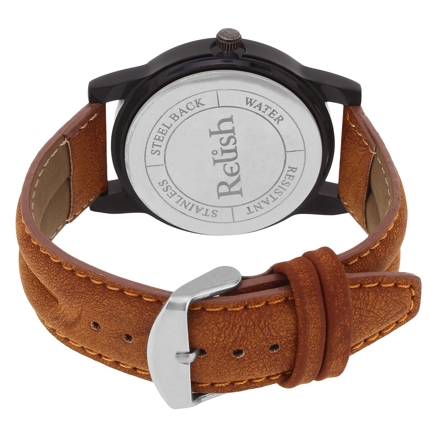 relish re-1149com army & tan analog watches combo for men's and boy's