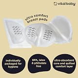 Vital Baby Nurture Ultra Comfort Breast Pads 56pk Disposable Nipple Shields view 4