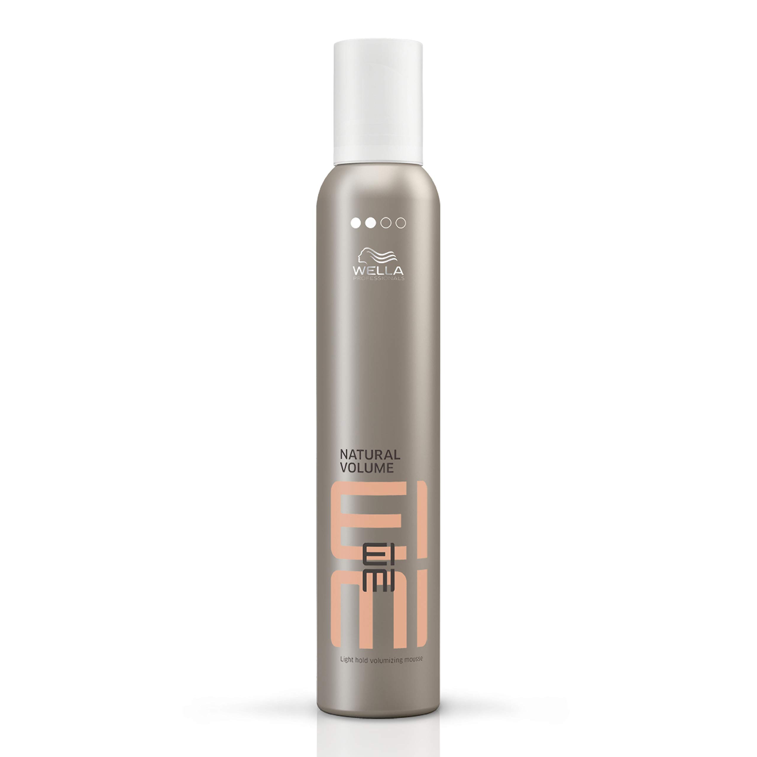 Wella Professionals EIMI Natural Volume Light Hold Hair Styling Mousse, for Extra Volume and Body with Heat Protection, Hold Level 2, 500ml