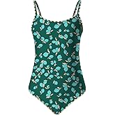 blibean Girls Swimsuits One Piece Bathing Suit with Bra Pads Size 6-15 Years