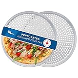 Norjac Pizza Pan with Holes, 16 Inch, 2