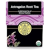 Buddha Teas Organic Astragalus Root Tea - OU Kosher, USDA Organic, CCOF, 18 Bleach-Free Tea Bag
