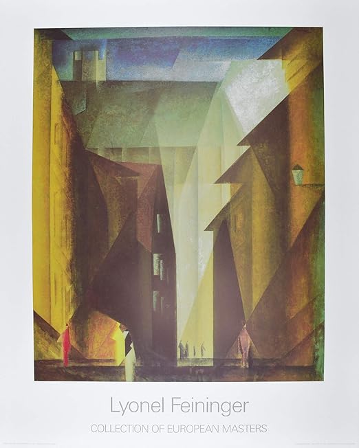 Germanposters Lyonel Feininger Barfüsserkirche I Poster Kunstdruck