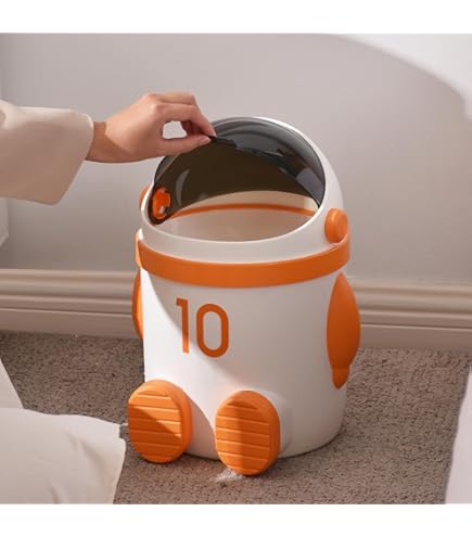 Cubo De Basura Para Niños Encanto - Para Dormitorio, Escritorio O Estudio, Diseño Divertido