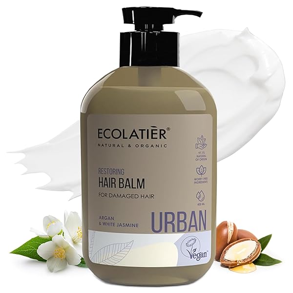 RESTORING NATURAL HAIR BALM WITH ARGAN OIL FOR...