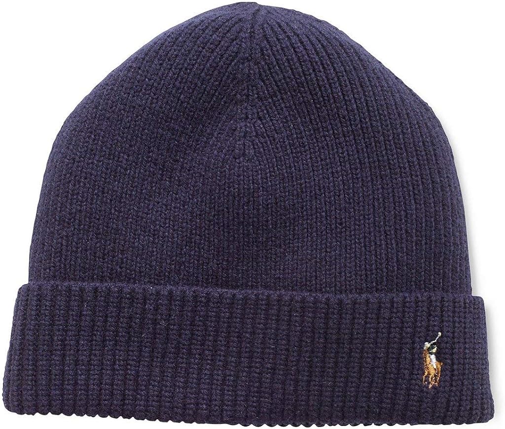 Polo Ralph Lauren Men`s Merino Wool Watch Cap at  Men’s Clothing store: Skull Caps