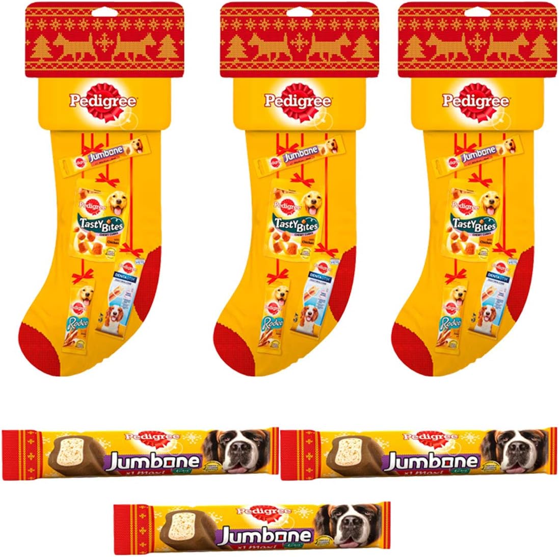 pedigree xmas dog stocking