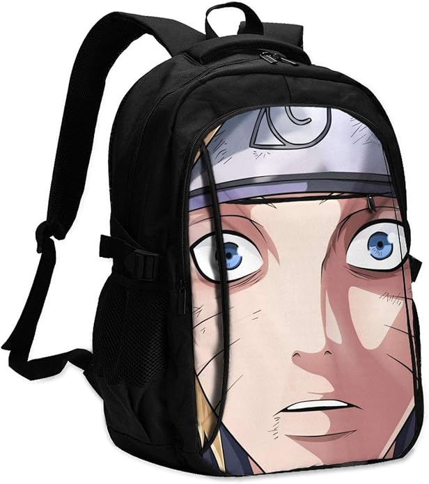 Naruto Uzumaki Naruto Usb Backpack Unisex Travel Daypack