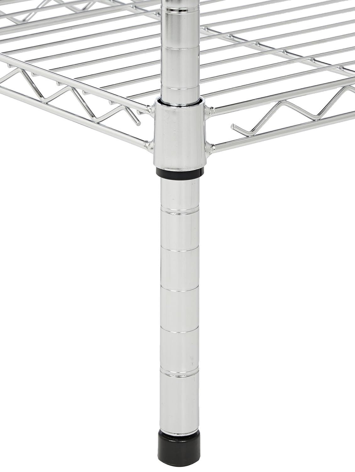 AmazonBasics 4Shelf Shelving Unit Black eBay