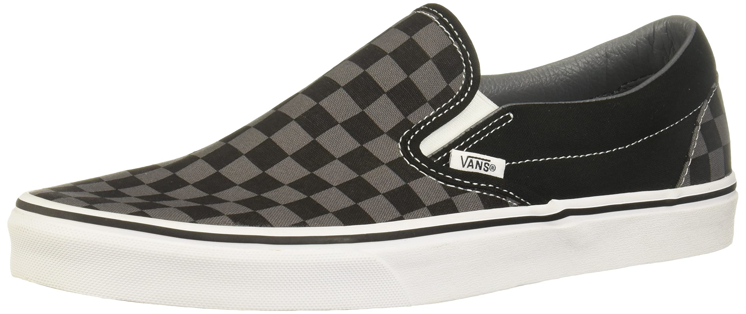 Vans Men's Trainers, Black Pewter Checkerboard, 6 us
