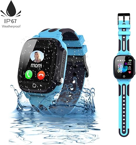 Jslai Kids Smartwatch Phone Lbs Waterproof Tracker Amazon Co Uk Electronics