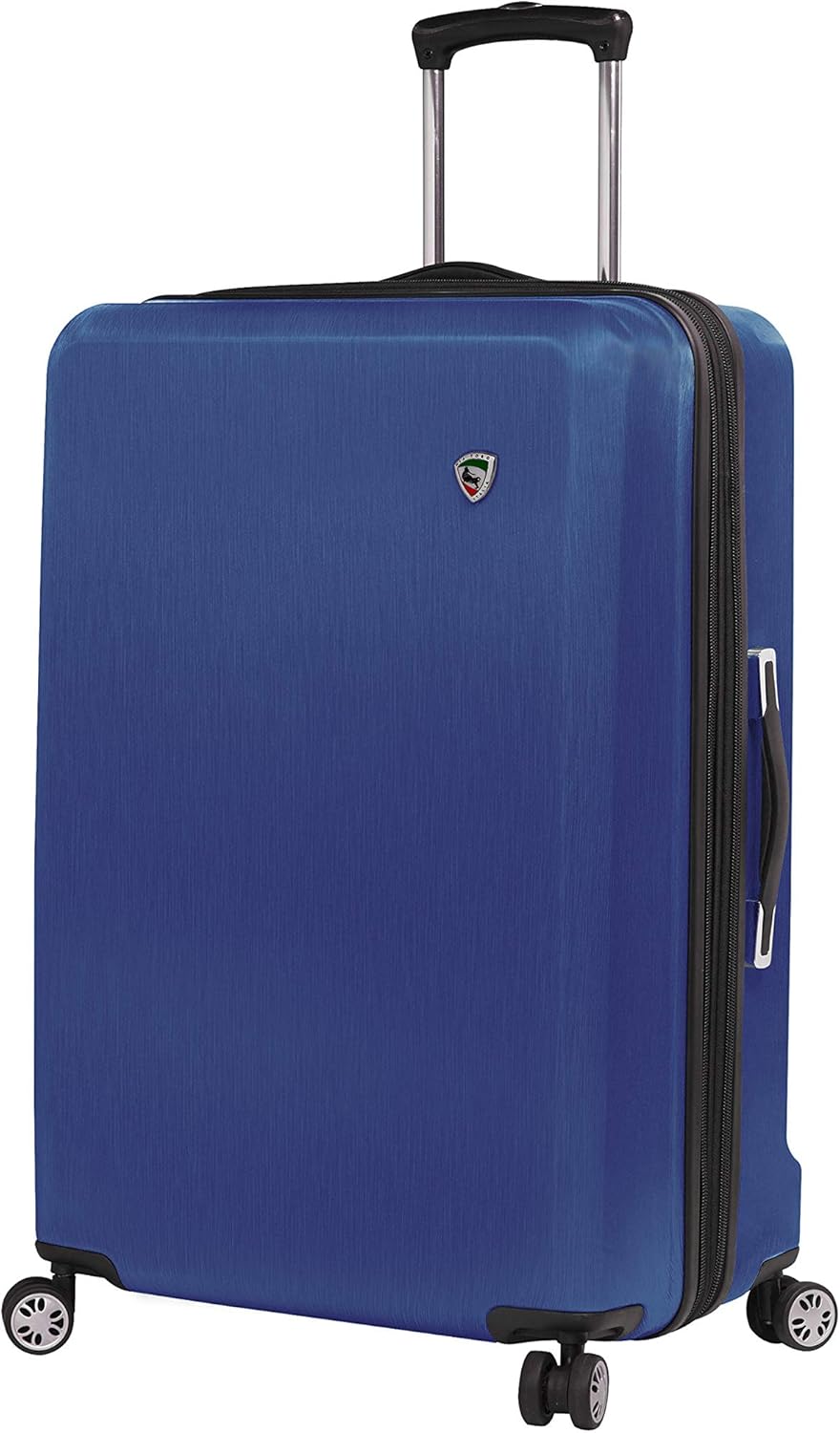 mia toro moda 3 piece hardside spinner luggage set