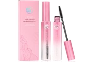 SAMNYTE Hair Finishing Stick, 2pcs Hair Mascara for Flyaway Tamer, Fly Away Hair Tamer Stick for Enhance Gloss of Hair, Anti Frizz Broken Hair Baby Hair Flash Moment Flyaway Stick, Non-Greasy