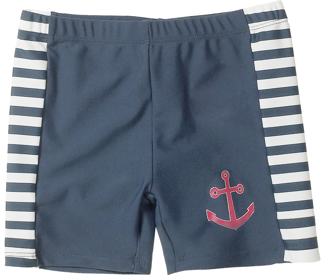 Playshoes 460115 Boy's Swim Shorts Blue, 3-4 Years (Manufacturer Size :98/104 cm)