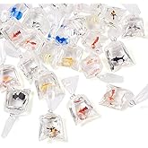 Cheriswelry 24Pcs Resin Goldfish Pendants Charms Fish Bag Dangle Big Pendant Ornament 50-52mm for Earrings Keychain Necklace DIY Crafts Jewelry Making