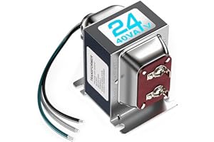 CWOWHIHUI 24V 40VA Doorbell Transformer for Ring Video Doorbells, Compatible with Ring, Nest Hello, Wyze and Eufy Video Doorbells, Power Supply for Nest, Ecobee, Sensi and Honeywell Thermostat