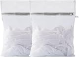Shakeel 2 Pack Mesh Laundry Bags 50x60cm Delicates Zipper Polyester view 1
