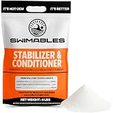 Cyanuric Acid Pool Stabilizer &amp; Conditioner, Chlorine Stabilizer, 8-Pound | Helps Protect Chlorine from Sunlight, Suitable for Saltwater, Inground and Above Ground Pools, Quick Dissolving, Easy to Use