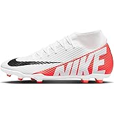 Nike Club Football Boots Superfly 9 Fg/Mg in Crimson by Nike