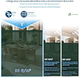 VOUNOT Privacy Netting 1x10m Garden Screen HDPE 75% Shading UV Resistant view 4