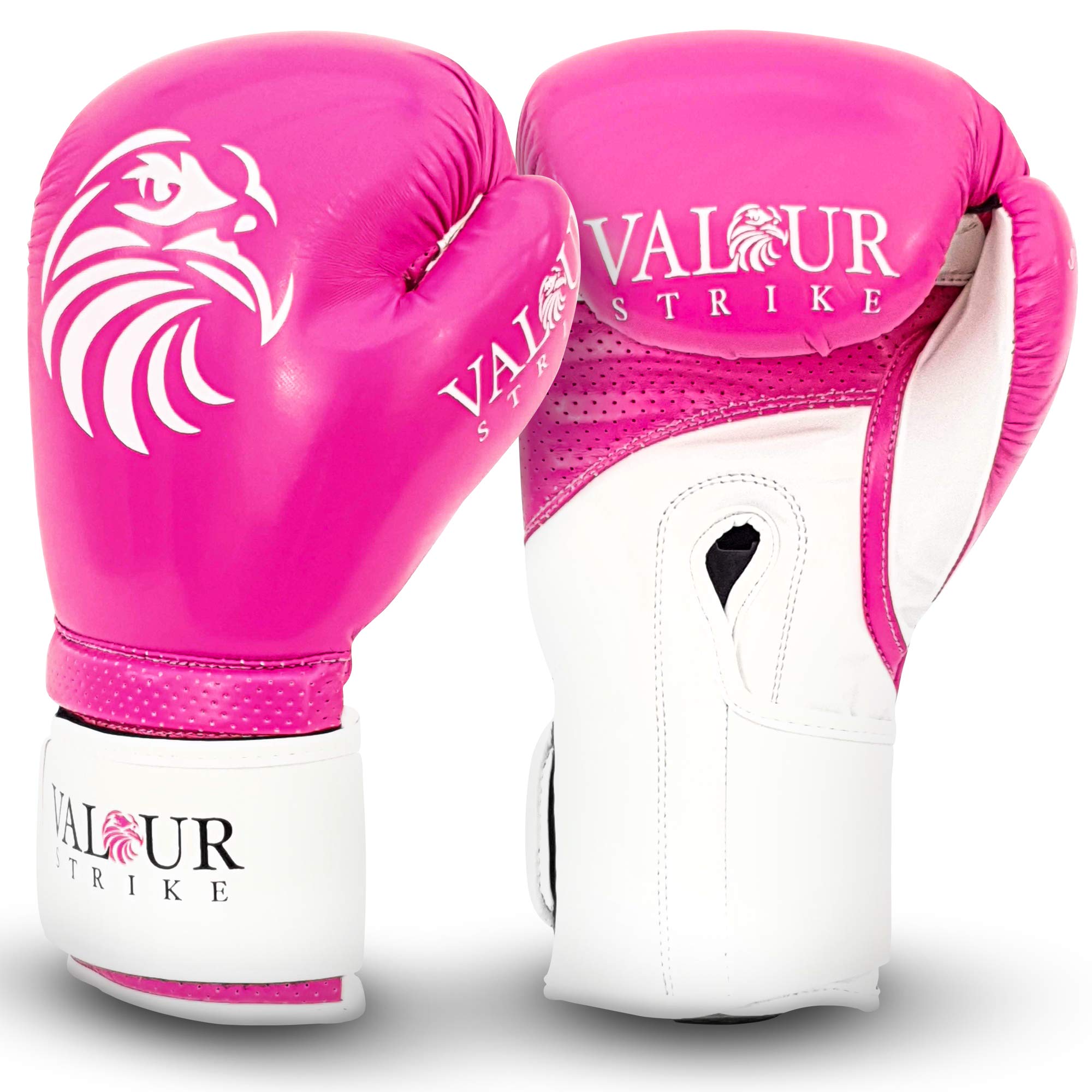 Valour Strike Boxing Gloves for Men & Women | 8oz–16oz Training & Sparring Gloves | Boxing, Kickboxing, Muay Thai, MMA, Punch Bag & Boxercise | British Family Brand