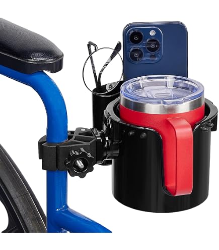 Portavasos Para Cochecito De Bebé - Soporte De Silicona, También Para Silla De Ruedas, Bicicleta, Camping