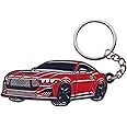 zuxiaoyaya for Mustang Keychain Accessories-Key Chain Key Fob Cover for Ford Mustang GT 2022 2023 2024