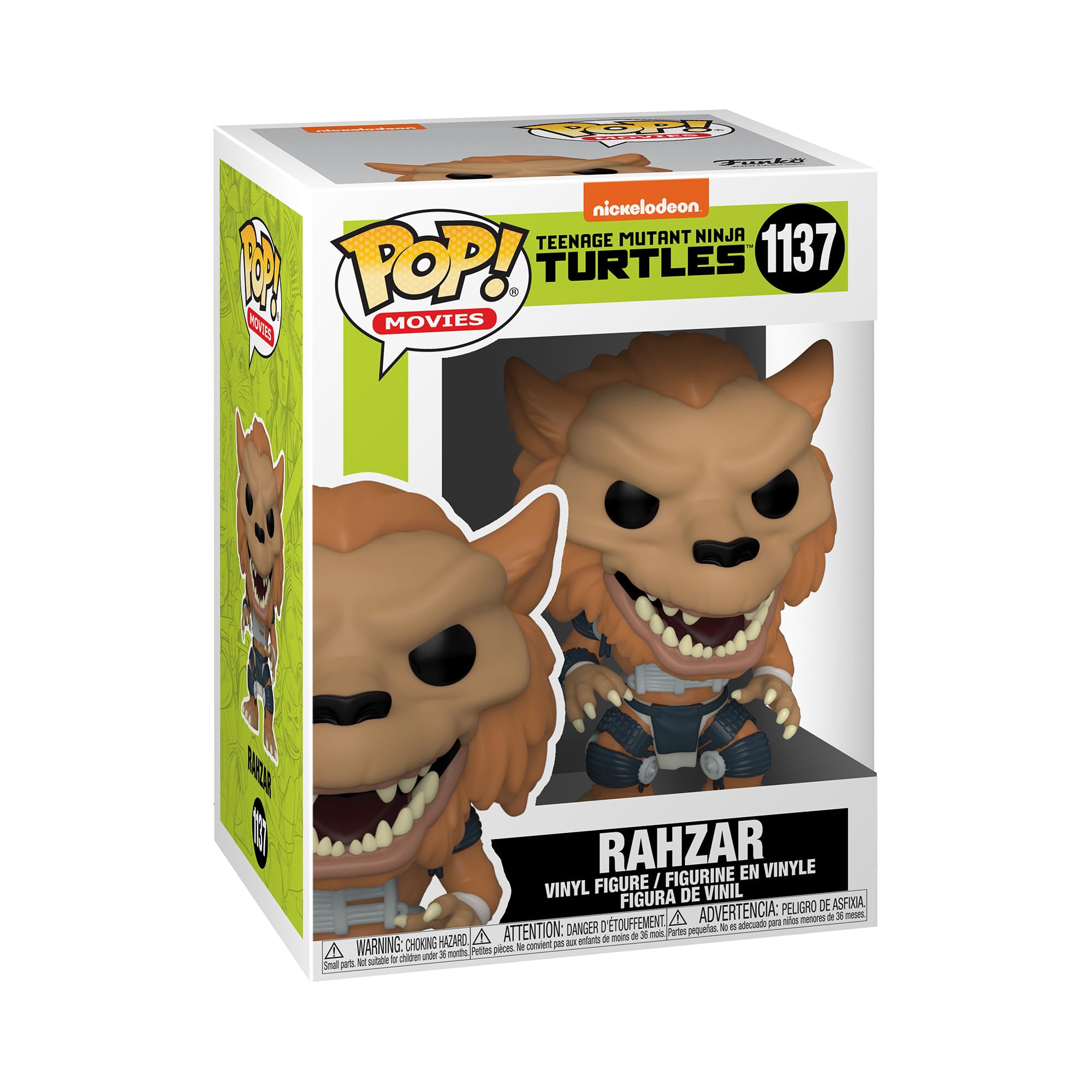 Funko Pop! Movies: Teenage Mutant Ninja Turtles - (Teenage Mutant Ninja Turtles (TMNT) ) 2- Rahzar - Collectable Vinyl Figure - Gift Idea - Official Merchandise - Toys for Kids & Adults - Movies Fans